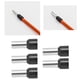 thumbnail image 3 of Terminales de enjuague del tubo de férula aislados de 50 conectores piezas de extremo de cordón de estilo de estilo de la ue 4 awg e25-16, 3 of 7