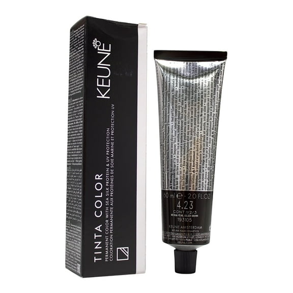 Keune Tinta Color 4.23 Permanent Color Medium Pearl Golden Brown 2 Oz