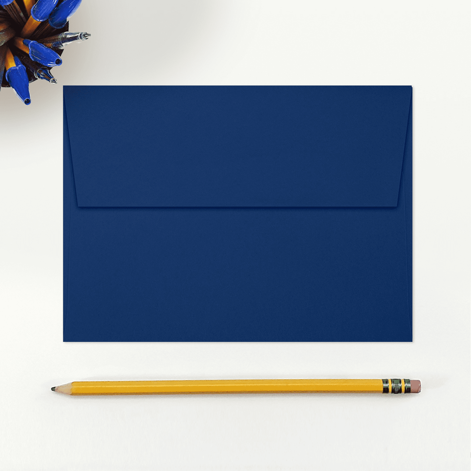 LUXPaper A7 Invitation Envelopes, 5 1/4 x 7 1/4, Navy Blue, 50/Pack