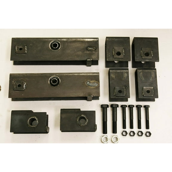 Trailer Hanger Kit for 2-1/2" Slipper Spring 10k Lbs Tandem Axle 42-1/4" Spacing - 23015