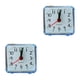 thumbnail image 2 of Wosthever Pointer Alarm Clock Square Wake Up School Portable Decor Battery Timer Morning Timing Cooking Bedside Operated Table azul 2Conjunto, 2 of 6