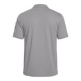 thumbnail image 3 of GrmtClth Men's Quick Dry Polo Shirt Short Sleeve Lightweight Breathable Performance Outdoor Golf Sport Active Tops Light Gray 2XL, 3 of 4