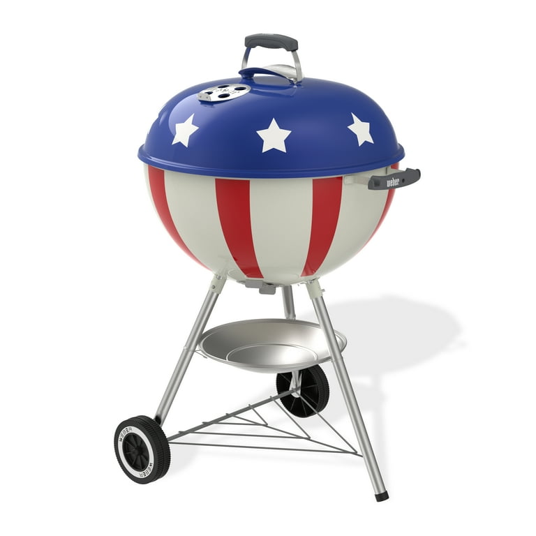 Weber Original Charcoal Grill, 22 Inch Kettle Charcoal Grill, Star