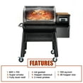 Z GRILLS 7052B Wood Pellet Grill & Smoker with WIFI Smart Home