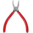 thumbnail image 1 of SHISUYAN 1Pcs Outils en Vitrail Pinces Courbées 6 Pouces Couleur Rouge, 1 of 8