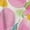 style-6, variant on Floral Colorful Flower Women's Short Sleeve T-Shirt Crew Neck Casual Summer Trendy Loose Fit Tops