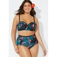 thumbnail image 3 of Swimsuits for All Madame Underwire High Waist Bikini Set, 3 of 4