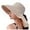 Beige, variant on Wide Brim Ponytail Adjustable Beach Hat Sun Hat Hat Bands for Women Show Visor Desert Hat Get Well Hat Hats for Women Small Head Roofing Hats Shelter Hat Roll up Beach Hat Parlor Hats