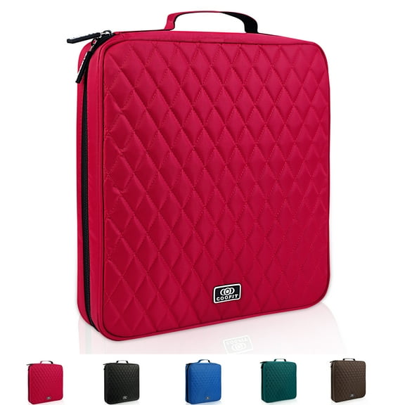 CD Case 160 Capacity Nylon Heavy Duty DVD Holder CD Organizer CD Storage Case