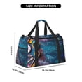 thumbnail image 3 of Fuzoiu Abstract Colorful Art Supplies Print Travel Duffle Bag,Carry On Tote Bags,Duffel Bag,Sport Gym Bag, Hospital Bag for Labor and Delivery, Overnight Bag,Luggage Bag, 3 of 7