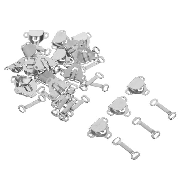 BESTYASH Sewing Clasps Silver Copper for Dress Pants and Casual Wear 20Sets
