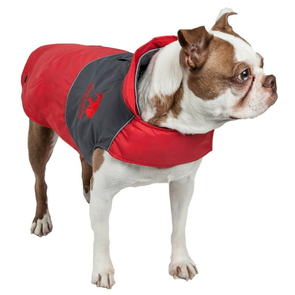 Touchdog ® Lightening-Shield 2-in-1 Dual-Removable-Layered Waterproof Dog Jacket