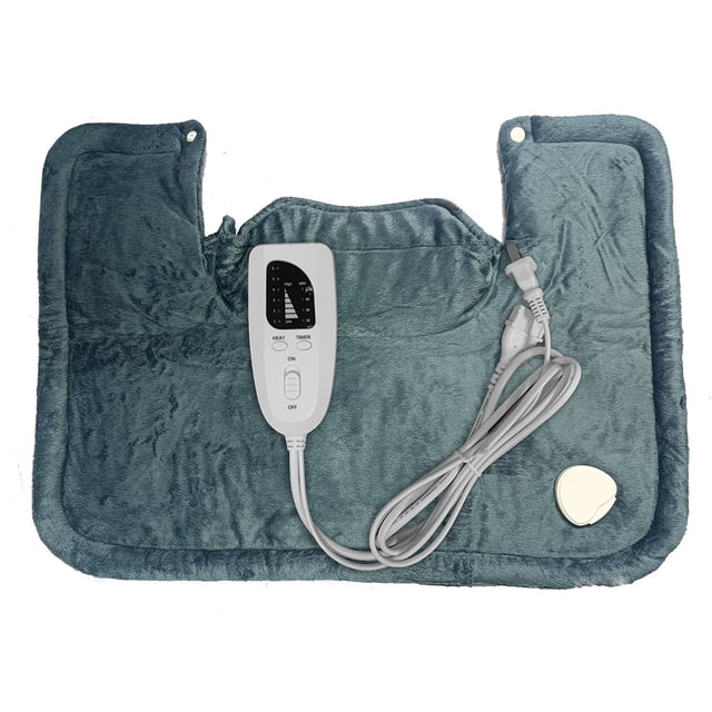 Almohadillas térmicas para masajeadores, almohadillas eléctricas portátiles para aliviar el dolor de espalda