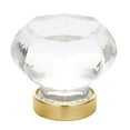 thumbnail image 2 of Emtek 86011US4 Old Town Clear 1.25 in. Cabinet Knob, Satin Brass, 2 of 2