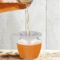 thumbnail image 4 of Food Filter Mesh Funnel Filter Mesh Oil Liquor Boiled Water Filter Screen Kitchen Funnel for Wine Soy Milk (100 Mesh), 4 of 5