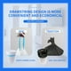 thumbnail image 3 of Bolsas de basura con cordón de 4 galones, 100 cuentas, bolsas de basura fuertes sin perfume blancas para cocina, baño, escuela, dormitorio, cubo de basura para coche Adepaton WMZL-2328, 3 of 8