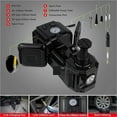 thumbnail image 4 of 12V 3 In 1 Electric Car Jack Kit 5Ton Electric Hydraulic Jack With Impact Wrench Compressor LED Light Portable Lift Tool For Car ,Robust Construction, 4 of 6