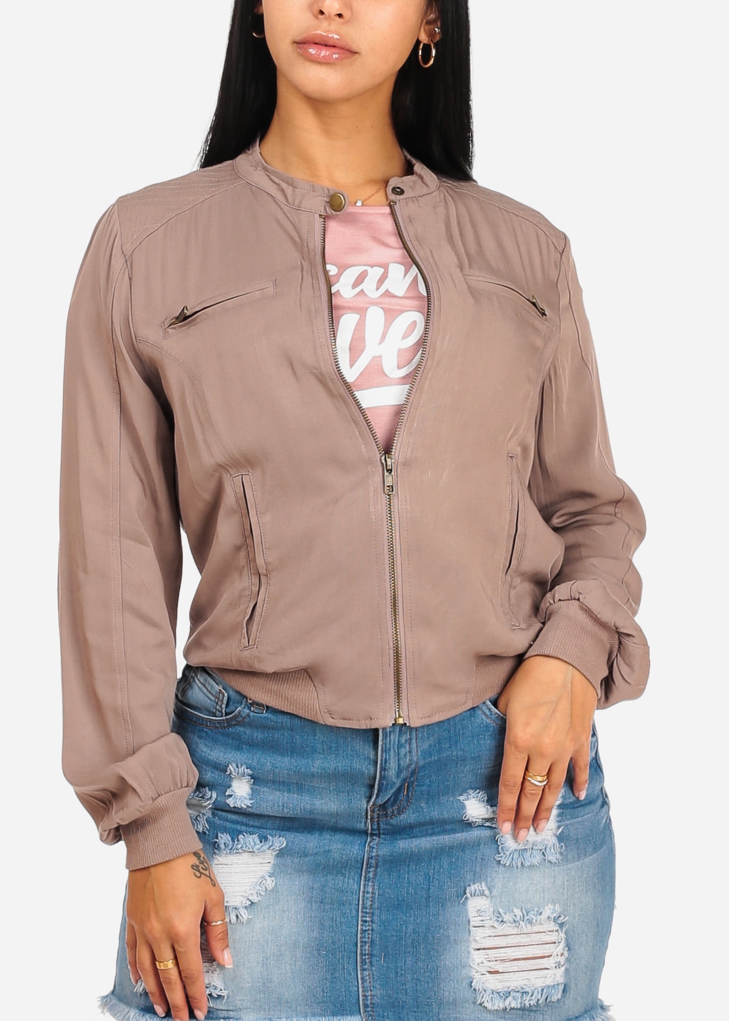 Download ModaXpressOnline - Womens Juniors Lightweight Long Sleeve ...
