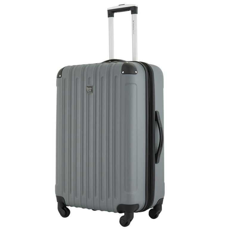 Travelers Club 4-piece Hard Side Spinner Luggage Set - Sage Green
