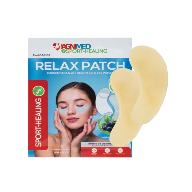 Parche Para Ojos Ojeras y Arrugas/Luteína De Arándano (10 Pares) - Magnimed