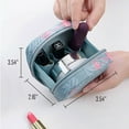 thumbnail image 2 of Travel Toiletry Storage Cosmetic Bag Beauty Zip Makeup Organizer Pouch, 2 of 2