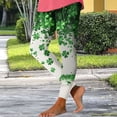 thumbnail image 6 of Levmjia Women Yoga Pants St Patricks Day Printed Fashion High Waist Workout Tight Leggings Soft Stretchy Polyester Gym Running Fitness And Casual Wear, 6 of 6