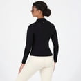 thumbnail image 3 of YITTY Active Women's Cold Weather Half-Zip Top, Iconic Black, S, 3 of 7