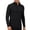 01 Black, variant on Men's Solid Color Zip Up Long Sleeve Stretch Jacket Moisture Wicking Fitness Training Suit for Outdoor Sports and Casual Wear Various Colors Available