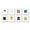 White Framed Version, variant on Gallery Pops Sanrio Hello Kitty - Happy Faces Wall Art Bundle (8-Pack)