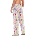 thumbnail image 5 of GZHJMY Musical Notes Pajama Pants for Men, Lounge Pants Lightweight Men Pajama Bottoms with Drawstring Pockets, Christmas New Year Birthday Gifts, X-Large, 5 of 6