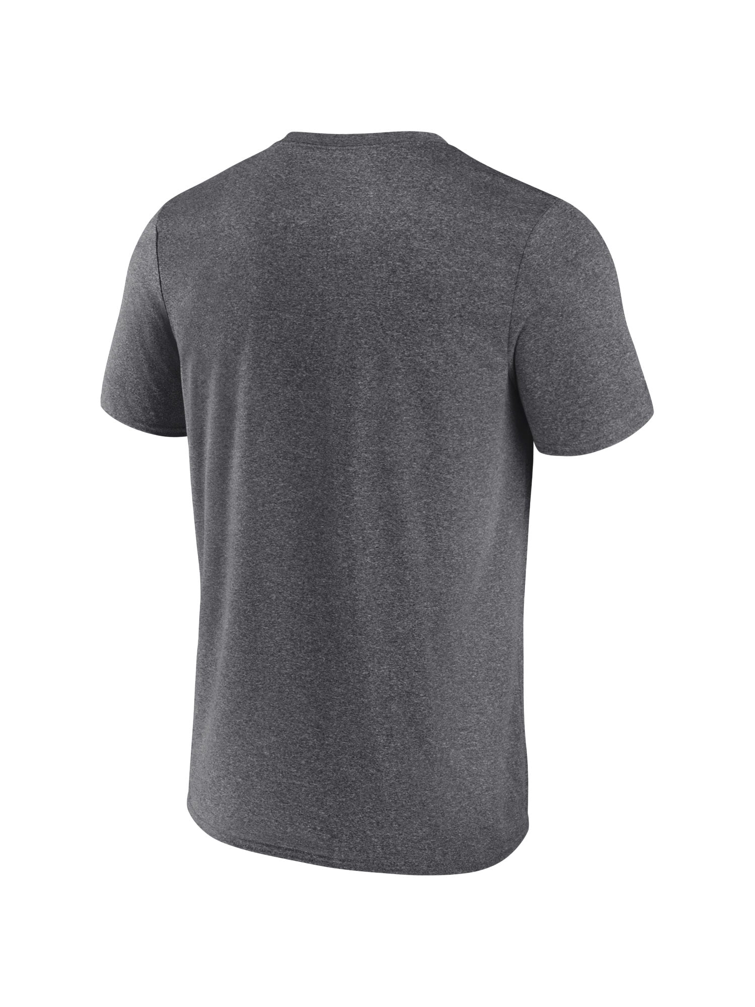 NCAA Kansas State Wildcats Men's Synthetic Charcoal Heather Short Sleeve T-Shirt