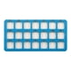 thumbnail image 4 of Tapete para cuentas con bandeja para cuentas de rejilla de 21 rejillas, superficie suave y rectangular, almohadilla para cuentas Azul, 4 of 9