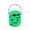 Green, variant on Halloween Candy Bucket,Mini Halloween Candy Holder,Pumpkin Ghost Cauldron Candy Bucket for ,Halloween Party Supplies