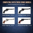 thumbnail image 5 of Luxeer-Leather, Premium 5.5 Inch,Single Six Leather .22/.38/.44 Caliber, Revolver Holster-Ruger Wrangler Single,Heritage & Colt Frontier, 5 of 5