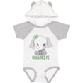 thumbnail image 3 of Inktastic Oma Loves Me Cute Baby Elephant Boys or Girls Baby Bodysuit, 3 of 5