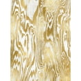 thumbnail image 2 of Carson, Danielle 19x24 White Modern Wood Framed Museum Art Print Titled - Golden Movement II, 2 of 4