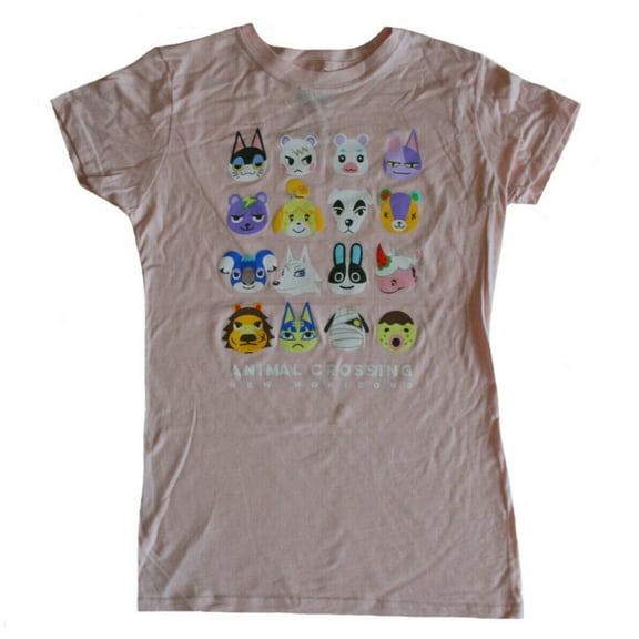 Animal Crossing New Horizons Junior Women's Slim Fit T-Shirt (Large)