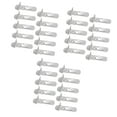 thumbnail image 1 of AMLESO 30x Locking Shelf Support Pegs Clear Shelf Pegs for Closet Cupboard Bookcase, 1 of 8