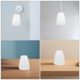 thumbnail image 4 of 6Pcs Small Lamp Shade for Pendant Light Easy Installation 11.8X7.9X3.9in, 4 of 8