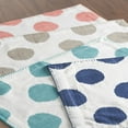 thumbnail image 4 of Dot Azalea Pink 100% Cotton Set of 4 Placemats 14" x 20", 4 of 7