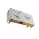 thumbnail image 1 of Billuyoard Mantel de lino y algodón, mueble de TV Rectangular, café, escritorio, flecos, mantel impermeable para comedor, salón, jardín Decoración del hogar  azul gris 60*160 cm, 1 of 6