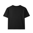thumbnail image 4 of NAISIBABY Boys Halloween T-Shirt, Funny Ghost Prints Short Sleeve Round Neck Pullover Festival Tees Black S, 4 of 4