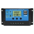 thumbnail image 2 of Controlador de carga BuyWeek sistema fotovoltaico PWM regulador de batería solar salida alta intensidad, 2 of 12