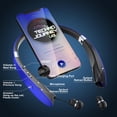 thumbnail image 2 of Auriculares Bluetooth AMORNO, banda plegable para el cuello con micrófono, 2 of 7