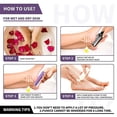 thumbnail image 5 of pink pink Kit de pedicura profesional para el cuidado de los pies, Lima para pies y piedra pómez 2 en 1 para eliminar callos de los pies, 5 of 5