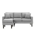 thumbnail image 4 of Wulawindy SECTIONAL SOFA LEFT HAND FACING WITH 2 PILLOWS, 4 of 7