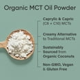 thumbnail image 5 of Sports Research® Unflavored Organic MCT Oil Powder Keto & Vegan MCTs C8 C10 Non-GMO & Gluten Free (30 servings) - 10.6oz, 5 of 8