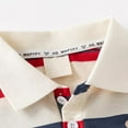 thumbnail image 6 of LYHaoo Kids Boys Short Sleeve Casual Striped Shirt Button Closure Fashion Comfortable & Soft Fabric School Uniform Sizes 3-4 Years Red, 6 of 6