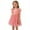 Red, variant on Elegant Solid Color Dress with Puff Sleeves, Heart Cutouts, and Bow Detail for Toddler Girls – Vintage A-Line Tulle Ruffled Sleeve Party Dress for Weddings, Birthdays, and Special Occasions