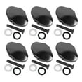 thumbnail image 1 of 6pcs Adjustable Guitar Tuning Pegs, Durable Metal Electric Guitar Strings Tuner Buttons, Compatible with Different Model for Easy Installation, Screws and Washers Included, 1 of 7